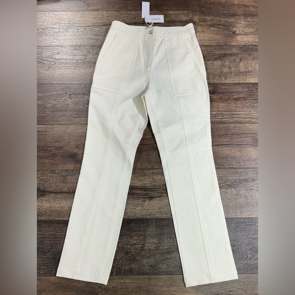 NWT Derek Lam 10 Crosby Off White Dress Pants